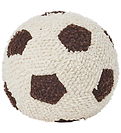 Smallstuff Fodbold - Strik - Off White/ Brown
