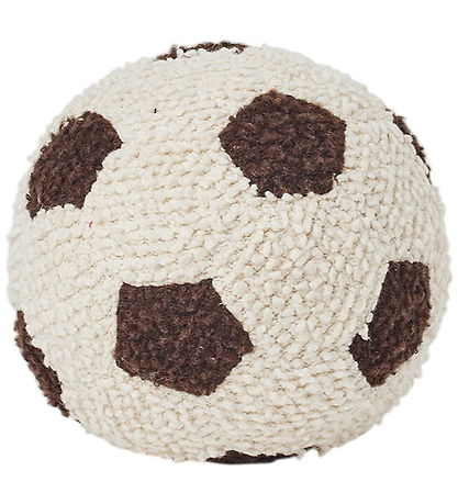 Smallstuff Fodbold - Strik - Off White/ Brown