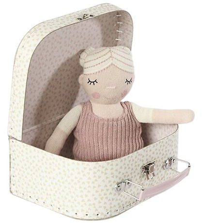 Smallstuff Kuffert - Lille - Fugle - Soft Rose