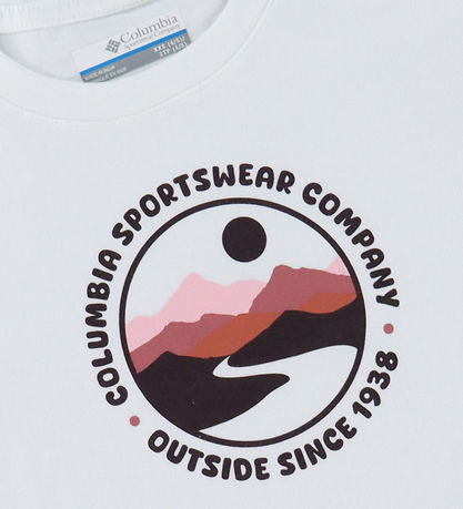 Columbia T-shirt - Mission Lake - Hvid