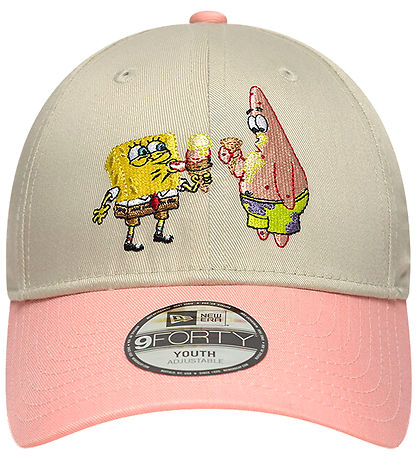 New Era Kasket - 9Forty - Spongebob - Light Beige