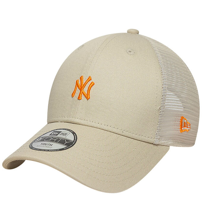 New Era Kasket - 9Forty Trucker - Ny York Yankees - Light Beige