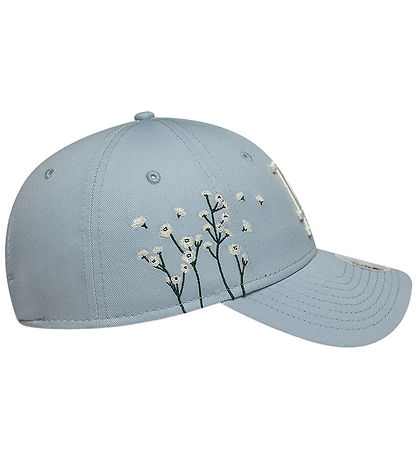 New Era Kasket - 9Forty - Floral - Pastel Blue