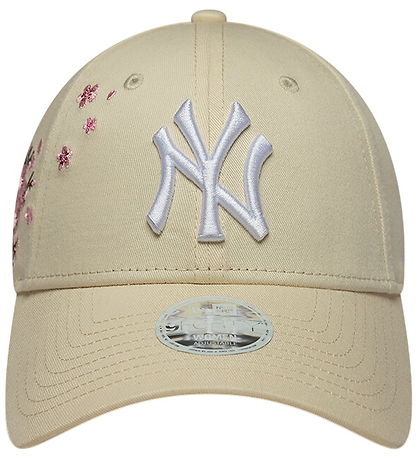 New Era Kasket - 9Forty - Floral - Light Beige