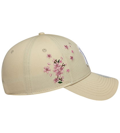 New Era Kasket - 9Forty - Floral - Light Beige