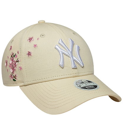 New Era Kasket - 9Forty - Floral - Light Beige
