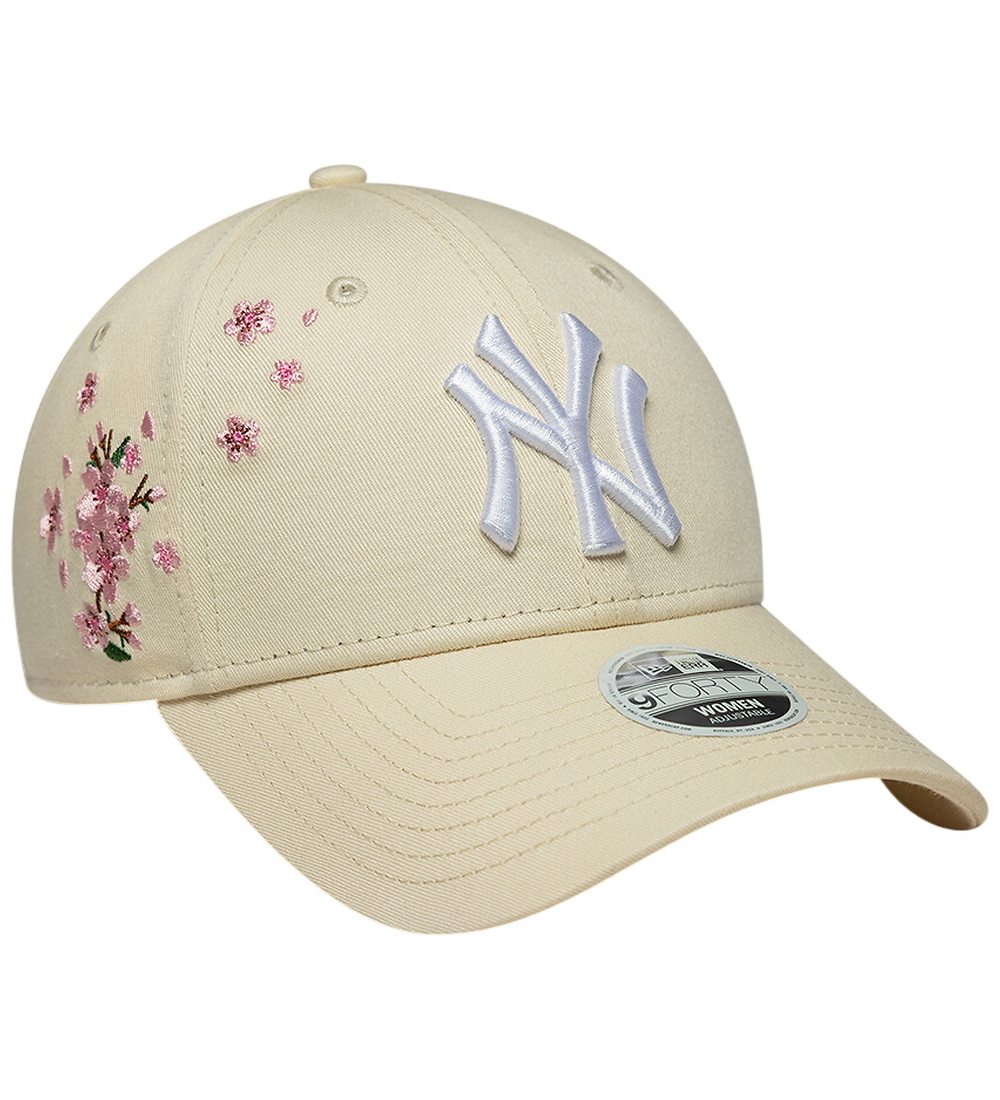 New Era Pet - 9Veertig - Floral - Light Beige - New Era - 56-63 cm - Petten