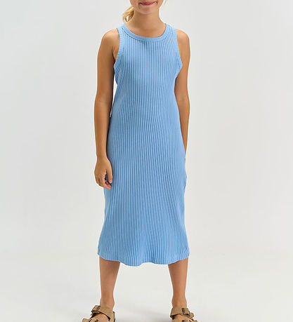 The New Kjole - Rib - TnTove - Forever Blue