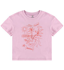 Kids Only T-shirt - KogVacay - Roseate Spoonbill/Beach