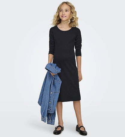 Kids Only Kjole - Noos - Rib - KogBelfast - Sort