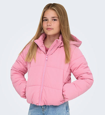Kids Only Dynejakke - KogMalia - Sea Pink