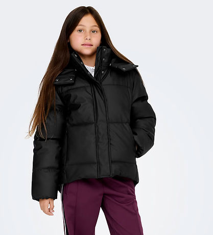 Kids Only Dynejakke - KogAgnes - Sort