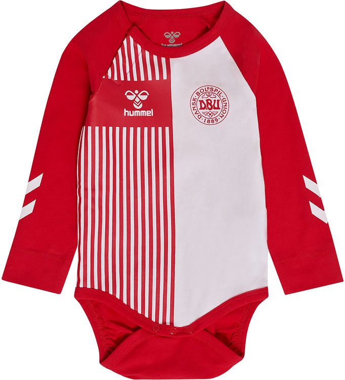 Hummel Body l/æ - hmlMINI DBU Stripy - Tango Red billede