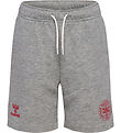 Hummel Shorts - hmlJR REG DBU - Grey Melange