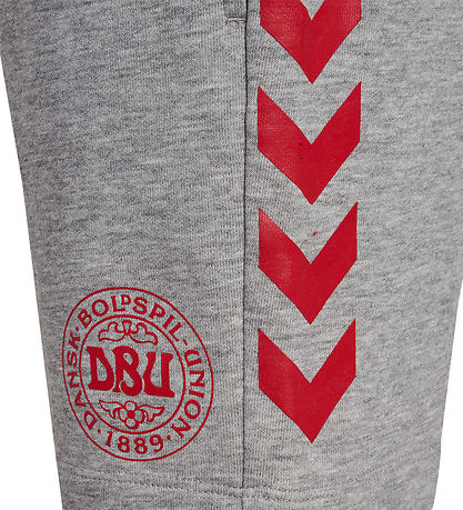 Hummel Shorts - hmlJR REG DBU - Grey Melange
