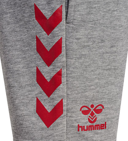 Hummel Shorts - hmlJR REG DBU - Grey Melange
