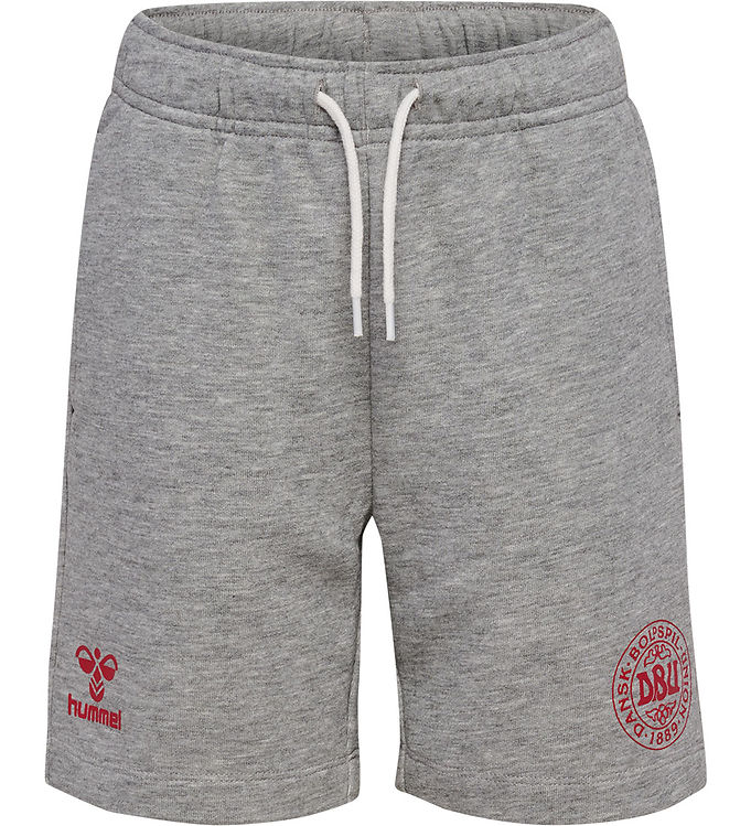 Hummel Shorts - hmlJR REG DBU - Grey Melange