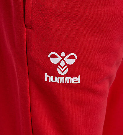 Hummel Sweatpants - hmlJR REG DBU - Tango Red
