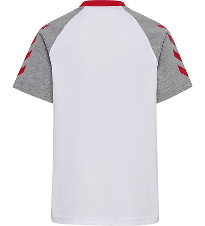 Hummel T-shirt - hmlJR REG DBU - Hvid