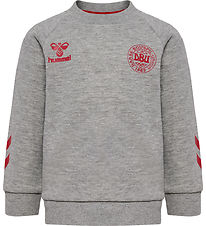 Hummel Sweatshirt - hmlMINI REG DBU - Grey Melange