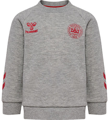 Hummel Sweatshirt - hmlMINI REG DBU - Grey Melange