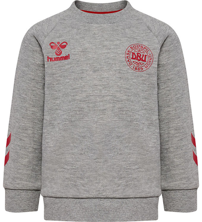Hummel Sweatshirt - hmlMINI REG DBU - Grey Melange billede