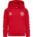 Hummel Hættetrøje - hmlJR REG DBU - Tango Red