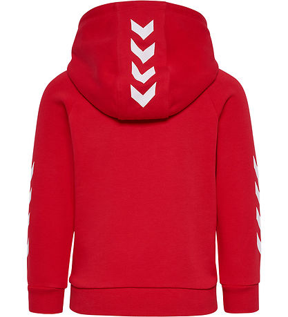 Hummel Hættetrøje - hmlJR REG DBU - Tango Red