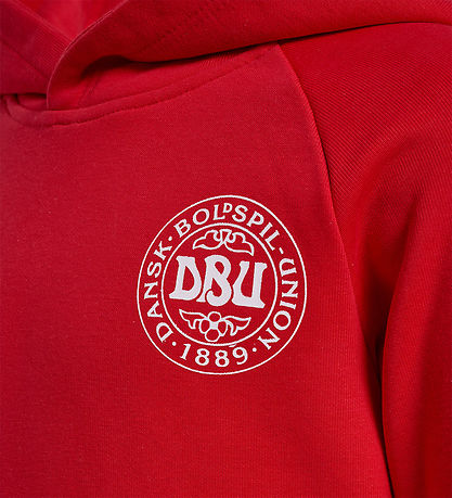 Hummel Hættetrøje - hmlJR REG DBU - Tango Red
