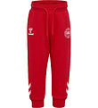 Hummel Sweatpants - hmlMini REG DBU - Tango Red