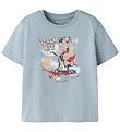Name It T-shirt - NmmVanyo - Blue Fog/Dino Skate