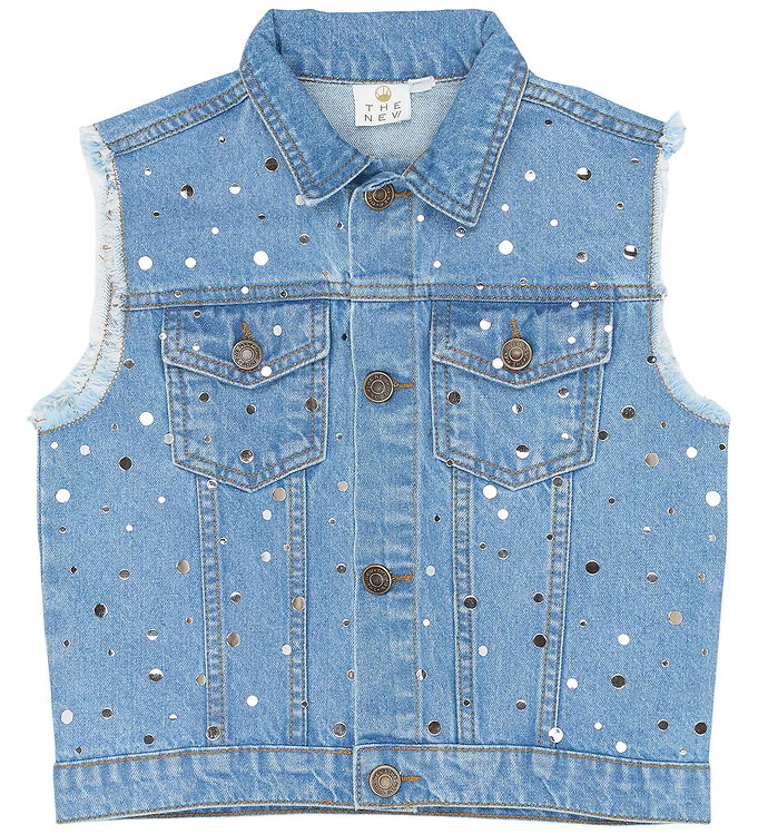 The New Vest - TnRomina - Light Blue Denim