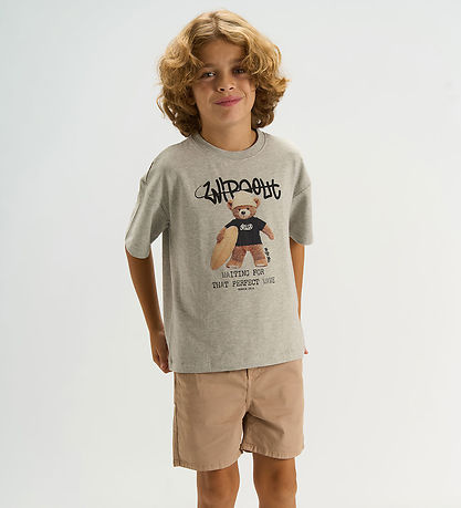 The New T-shirt - TnTeddy - Light Grey Melange