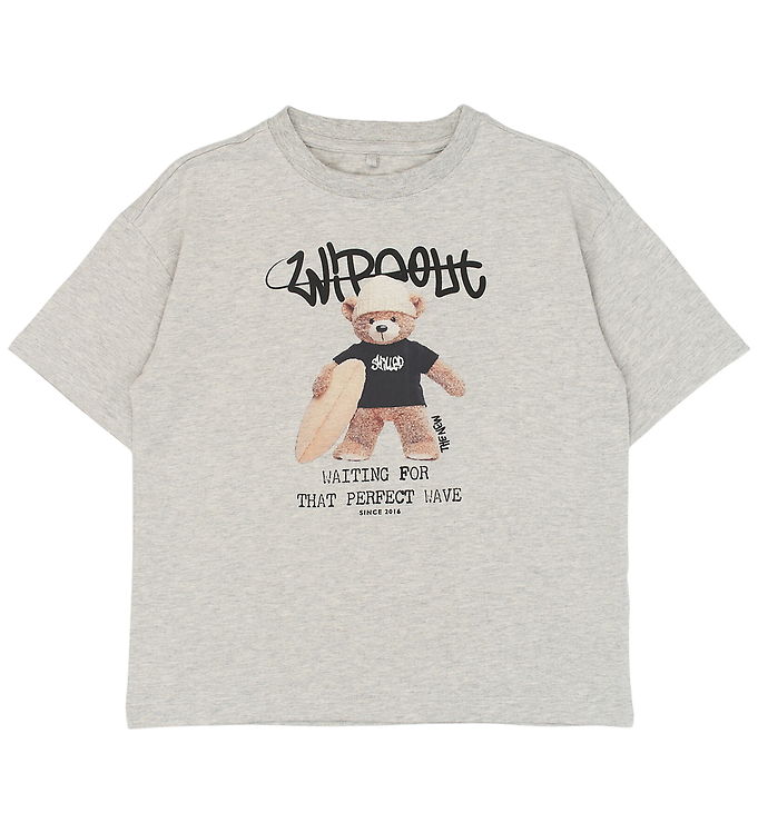 The New T-shirt - TnTeddy - Light Grey Melange