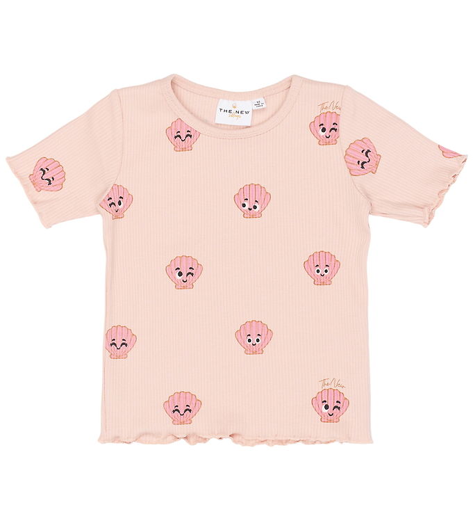 The New Siblings T-shirt - Rib - TnstTinker - Peach Whip