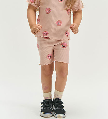 The New Shorts- Rib - TnstTinker - Peach Whip