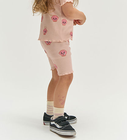 The New Shorts- Rib - TnstTinker - Peach Whip