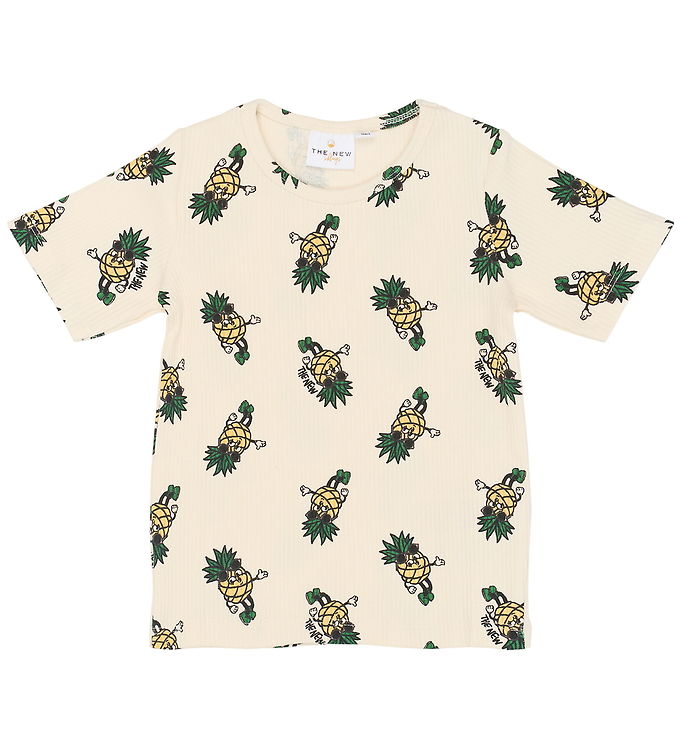 The New Siblings T-shirt - Rib - TnstTravis - Gardenia