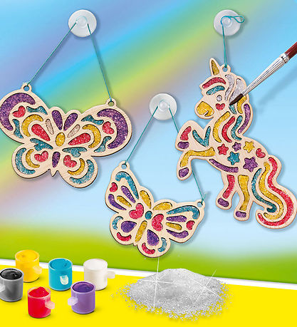 SES Creative Kreasæt - Solfangere - Krystalfarver