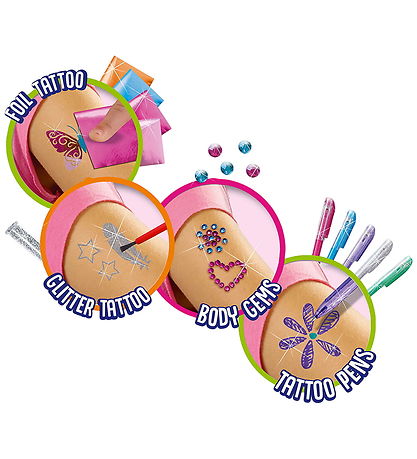 SES Creative Kreasæt - DIY Laboratoriet - Tatovering
