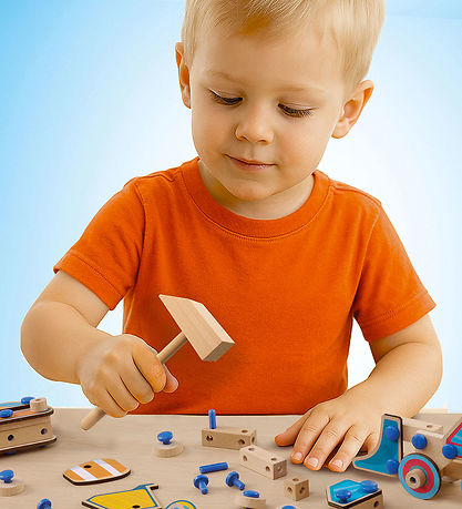 SES Creative Kreasæt - Brix Junior - Arbejdskøretøjer