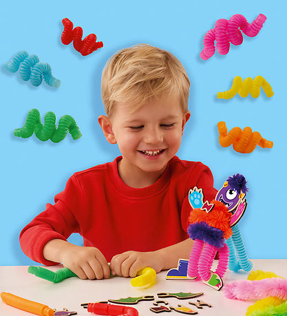 SES Creative Kreasæt - Chenille Piberensere Og Rør