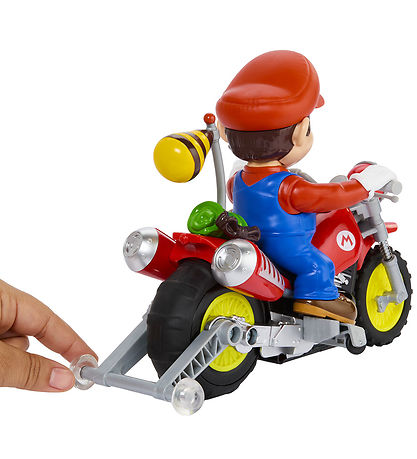 Hot Wheels Fjernstyret Bil - Mario Movie Motorbike