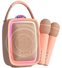 Mobility On Board Højtaler m. Mikrofon - Singy Party - Pink