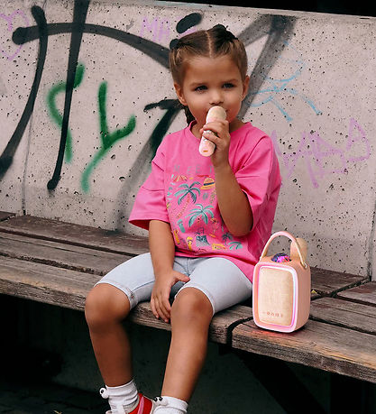 Mobility On Board Højtaler m. Mikrofon - Singy Party - Pink