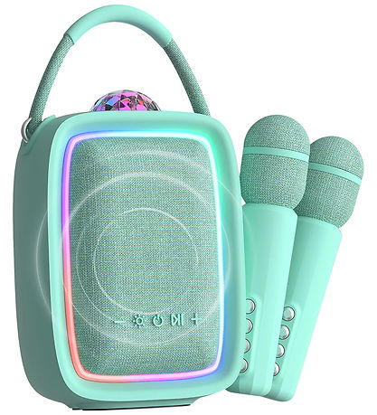 Mobility On Board Højtaler m. Mikrofon - Singy Party - Grøn