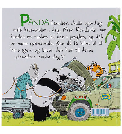 Forlaget Gyldendal Bog - Lille Panda Og Panda-Fars Bil