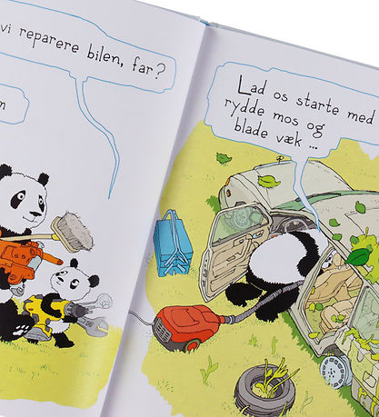 Forlaget Gyldendal Bog - Lille Panda Og Panda-Fars Bil
