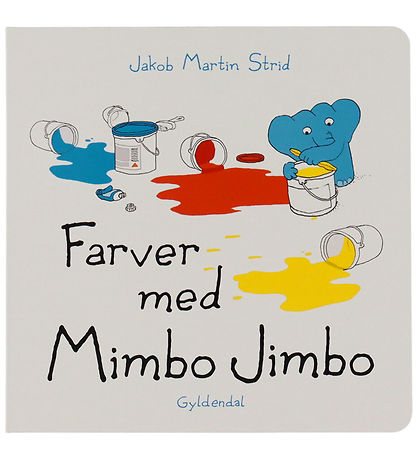 Forlaget Gyldendal Bog - Farver Med Mimbo Jimbo