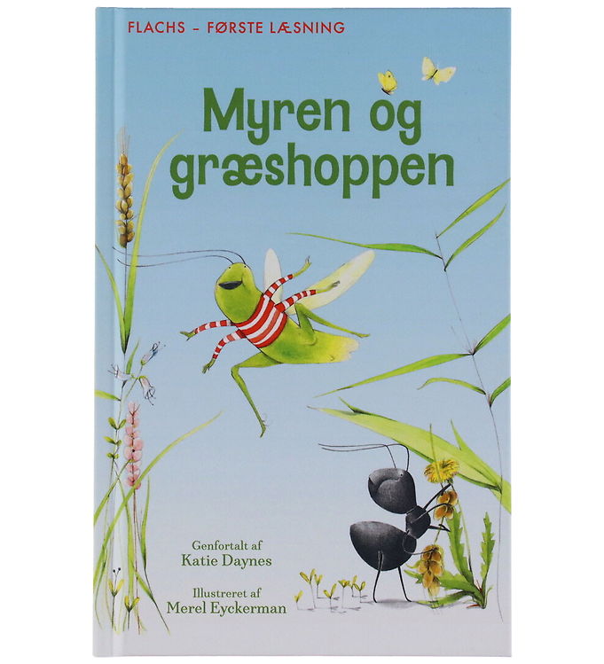 Gads Forlag Bog - Allerførste Læsning - Myren Og Græshoppen